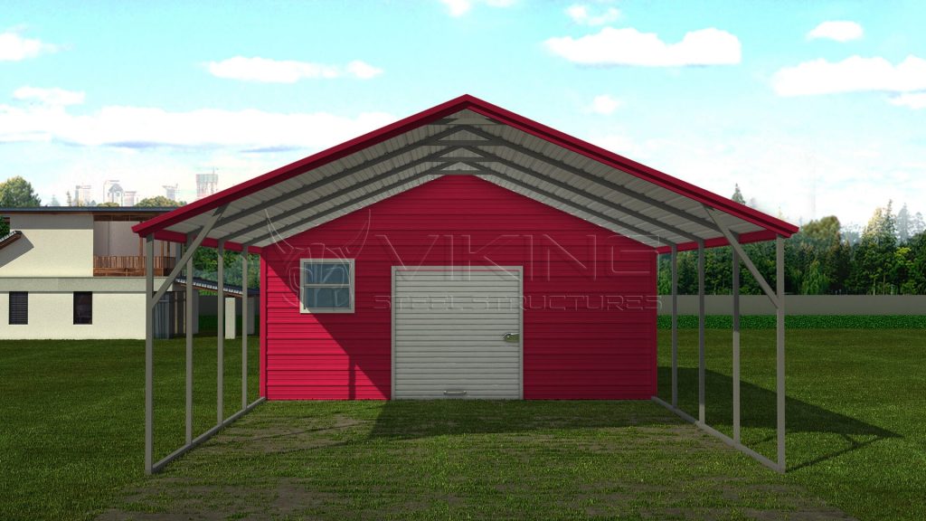 Carport With Storage Shed Attached - Carports Garage Ideas