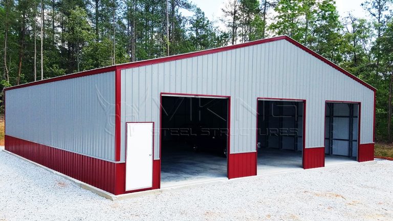 50x48x14 Two Tone Commercial Building