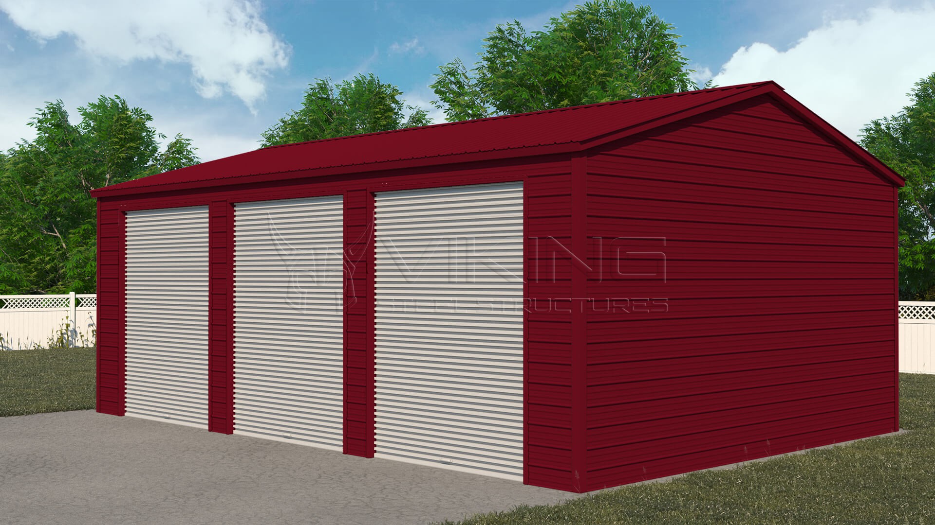 24x31 Metal Workshop Structure