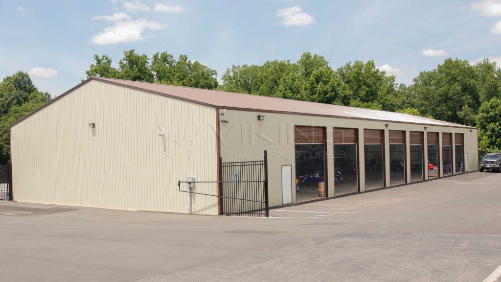 40'x120'x16' All Vertical Commercial Building | 40'x120' Steel Building