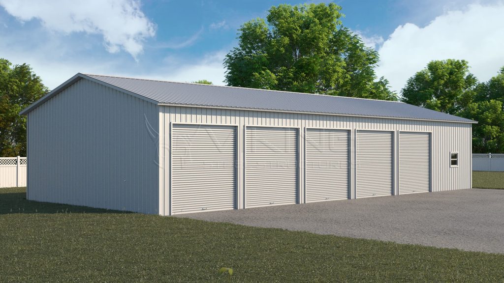 30x70 All Vertical Steel Workshop